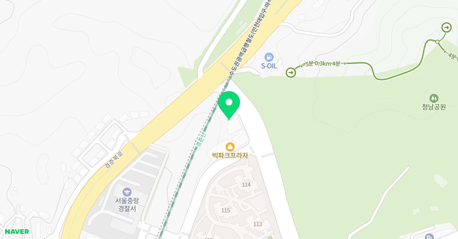 즐거운 음악학원 위치