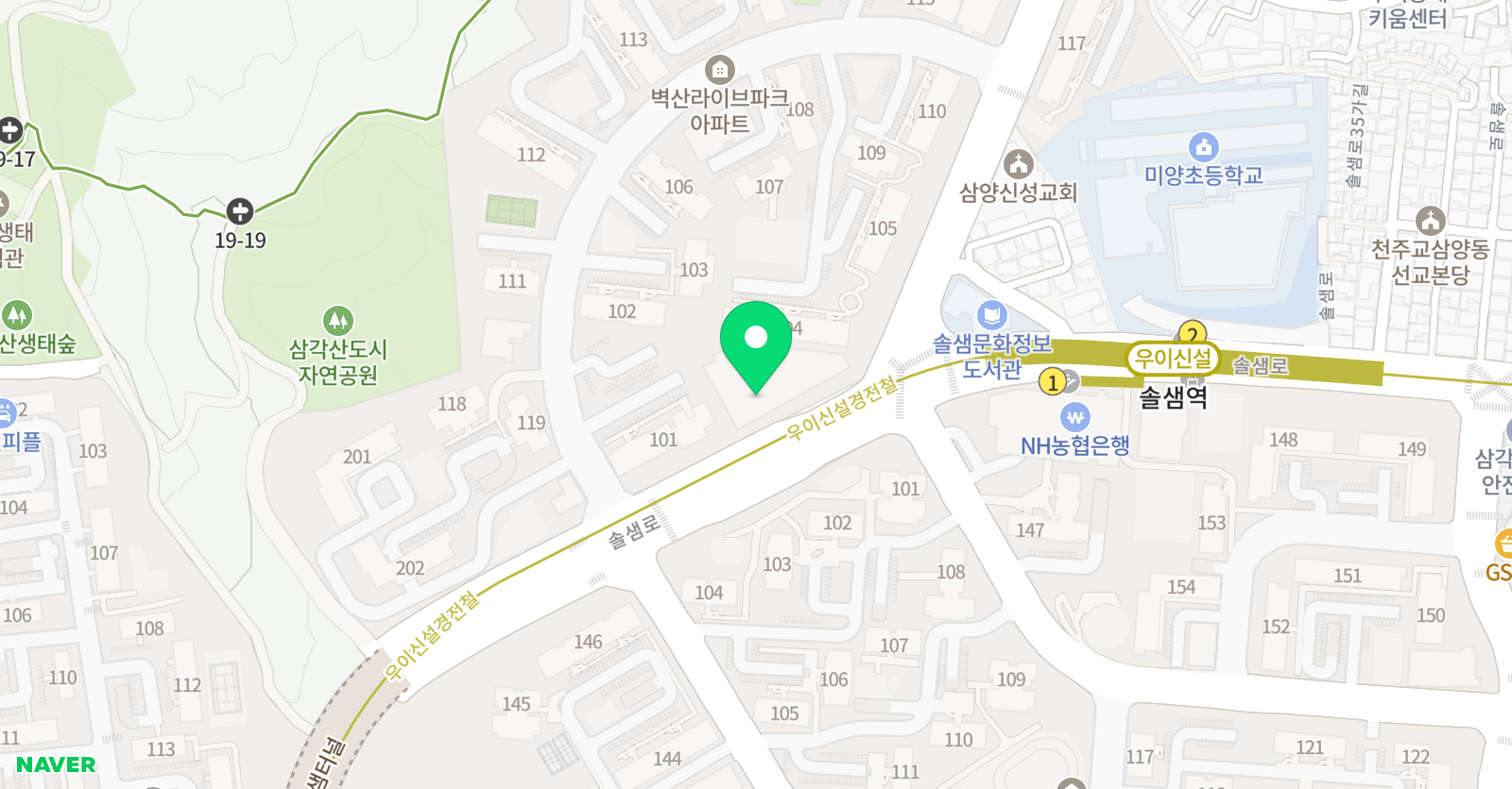 올림포스 수학 위치