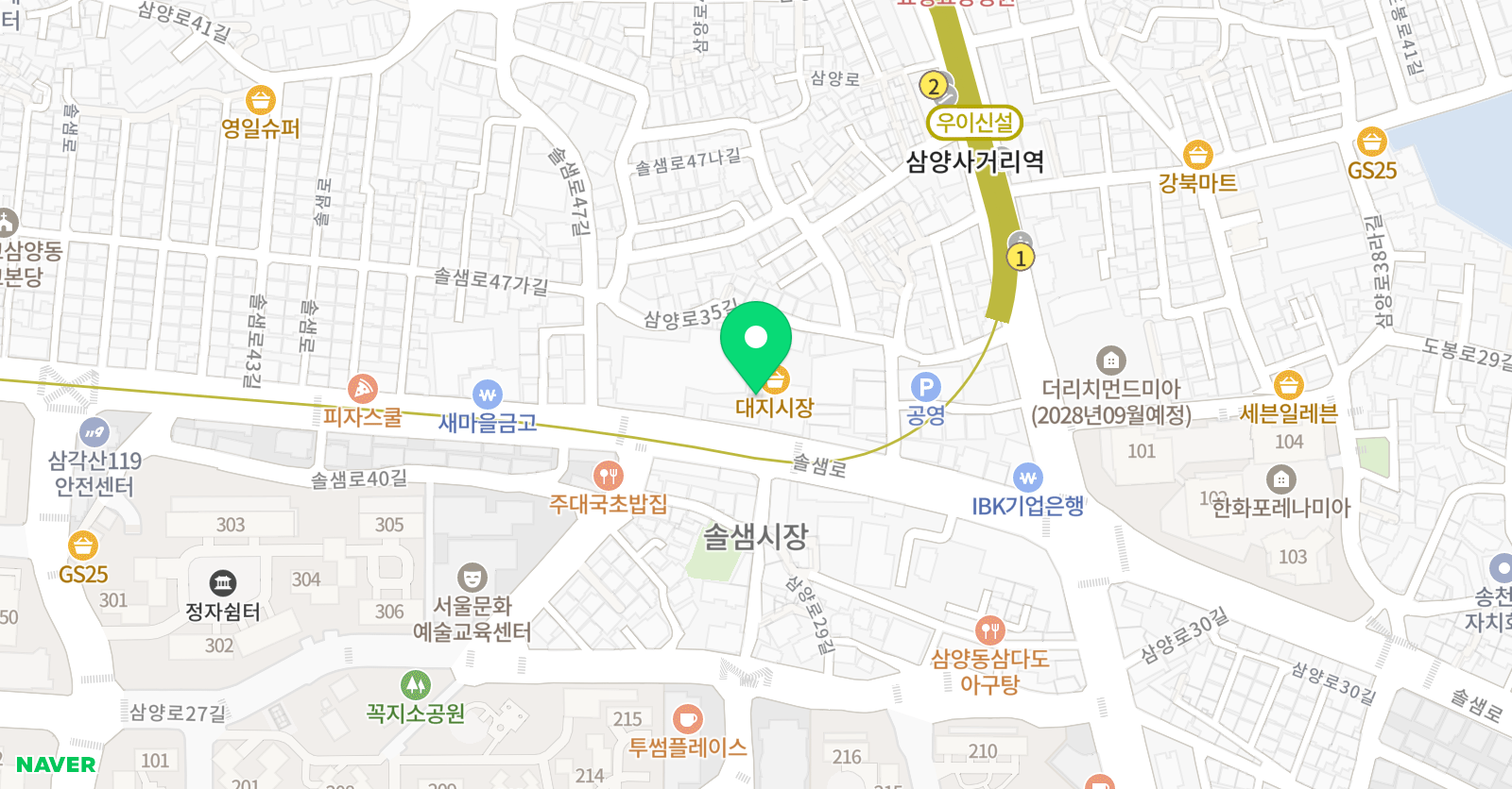 더프라임줄넘기 미아뉴타운점 위치