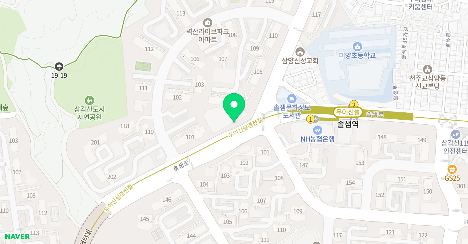 필 미술학원 위치