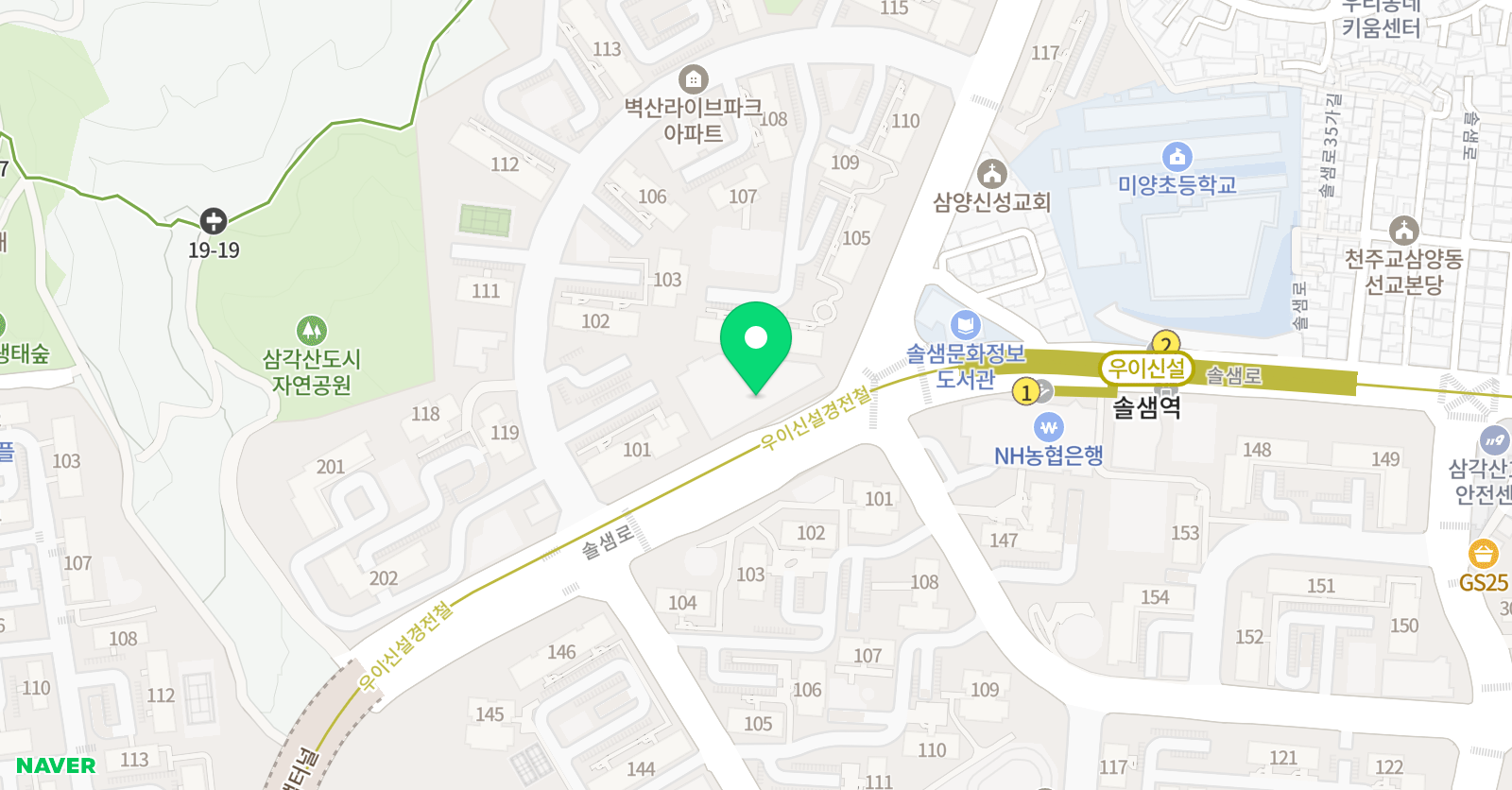 피아노안 위치