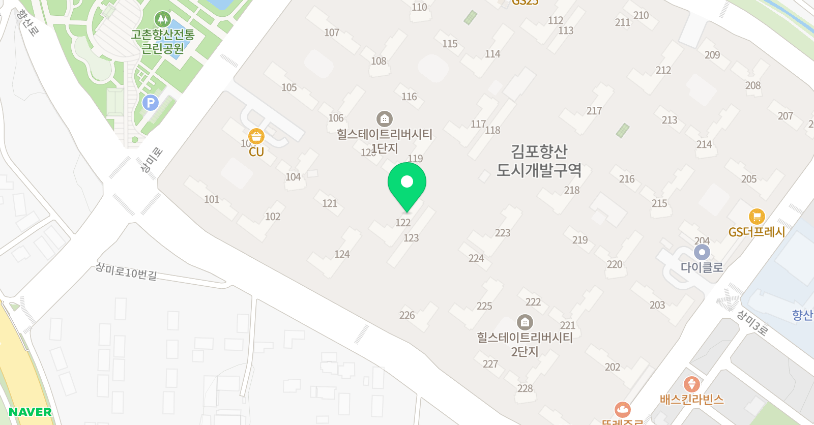 3030 영어 다나잉글리쉬 영어학원 위치