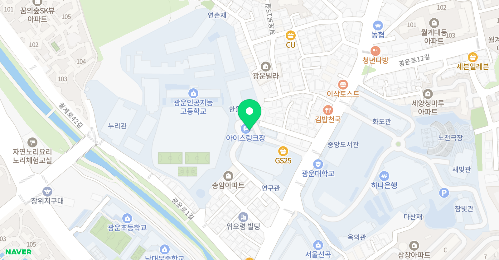 광운 타이거샥스 위치