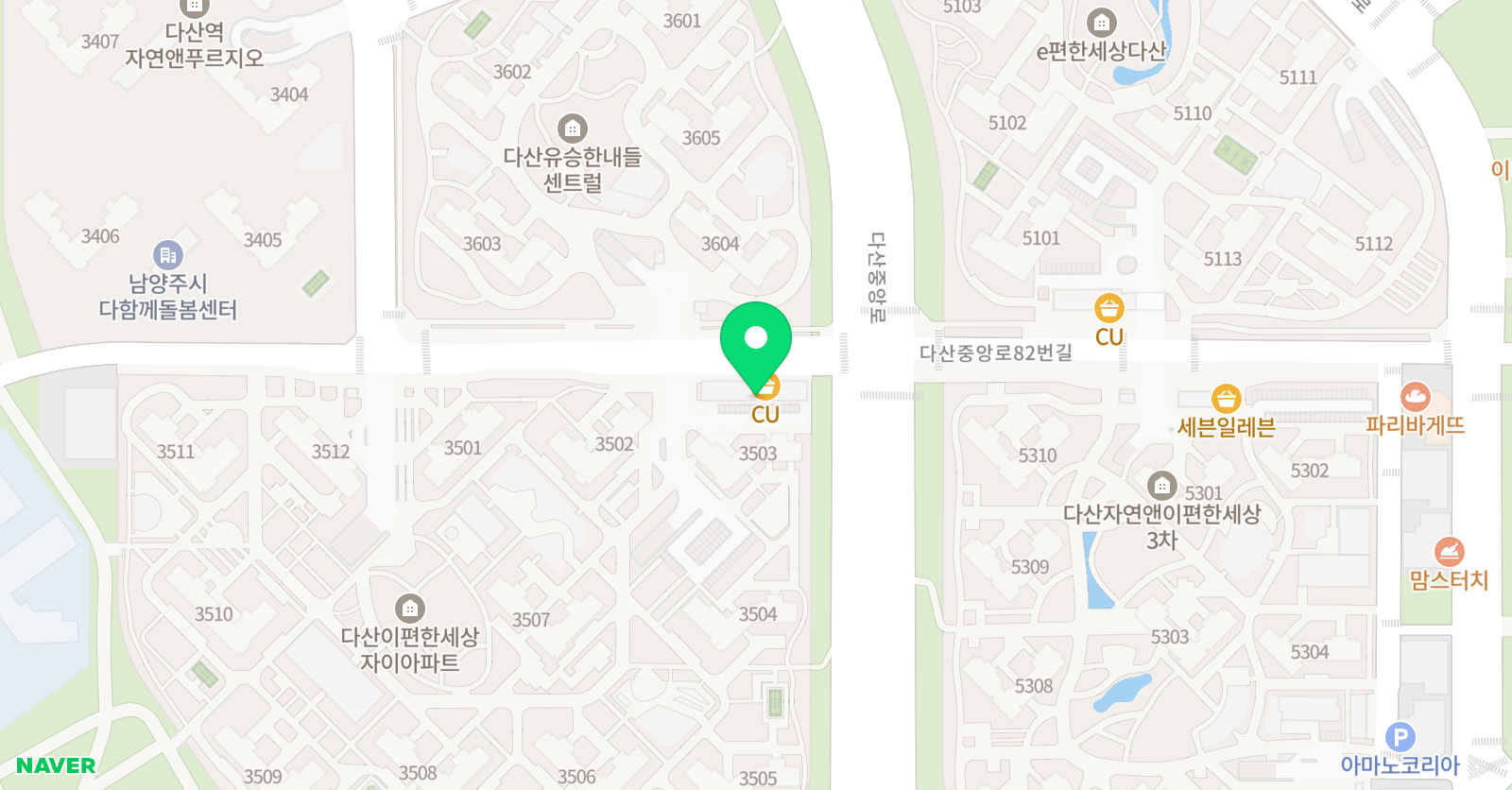 홍 수학 위치