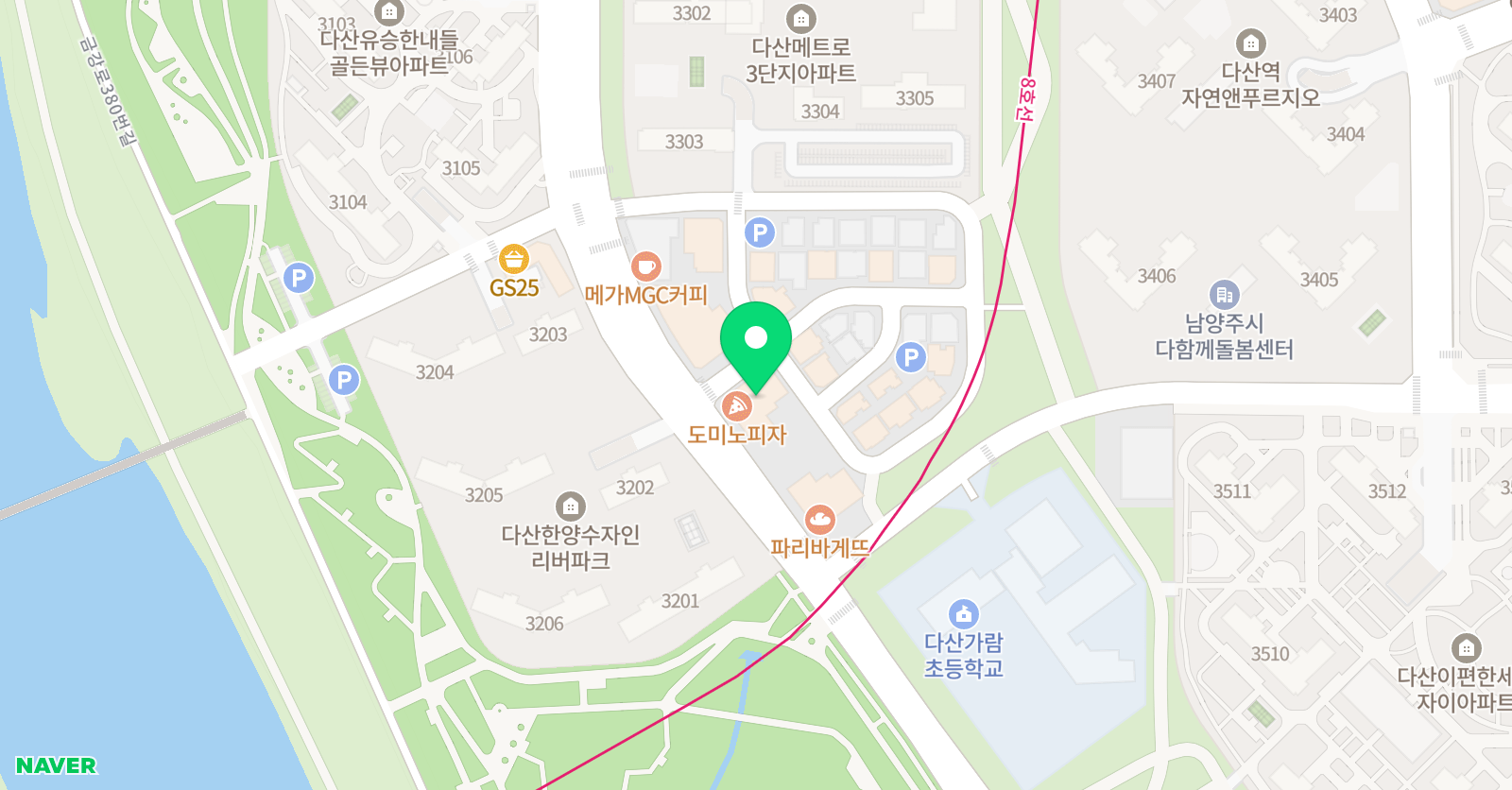 안쌤 수학학원 위치