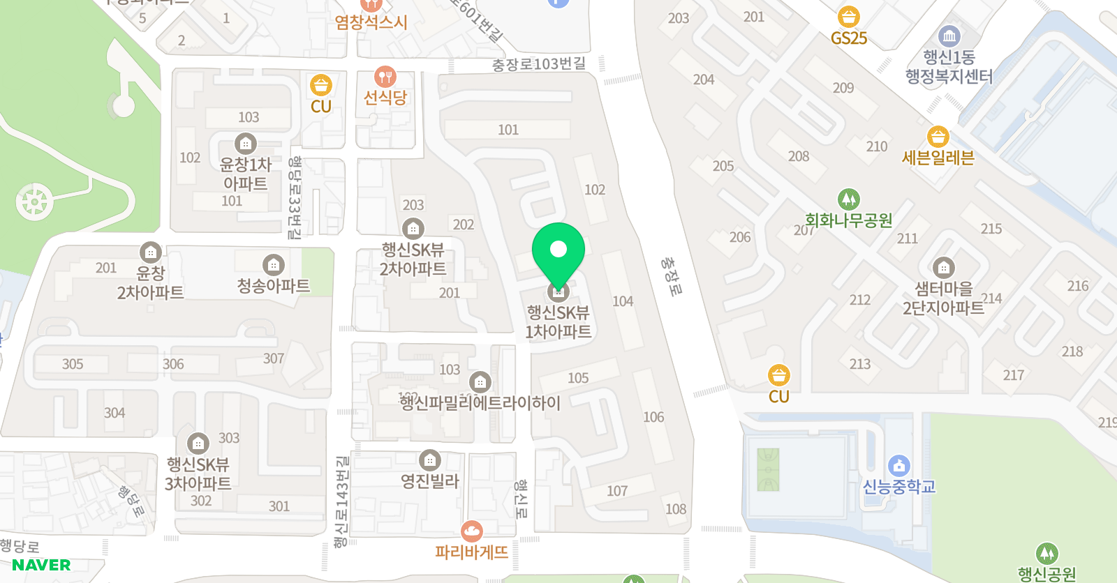 플레이팩토 행신SK1수학교실 위치