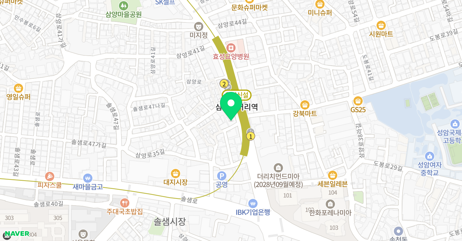 애플플러스 수학전문학원 위치