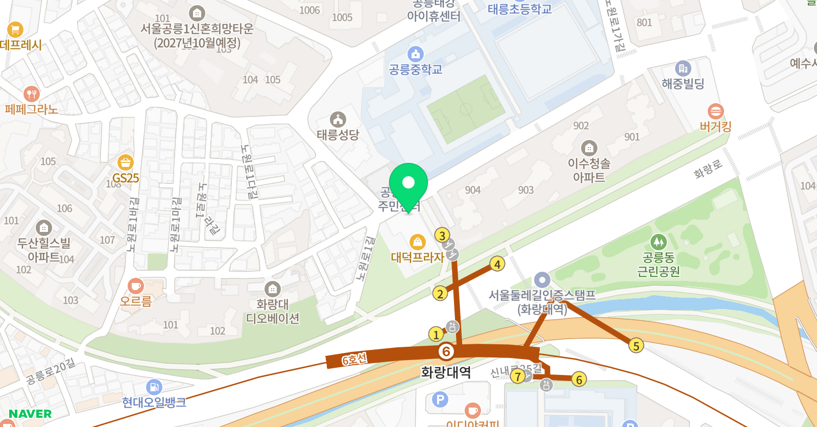 곽쌤의꽉잡는 수학학원 위치