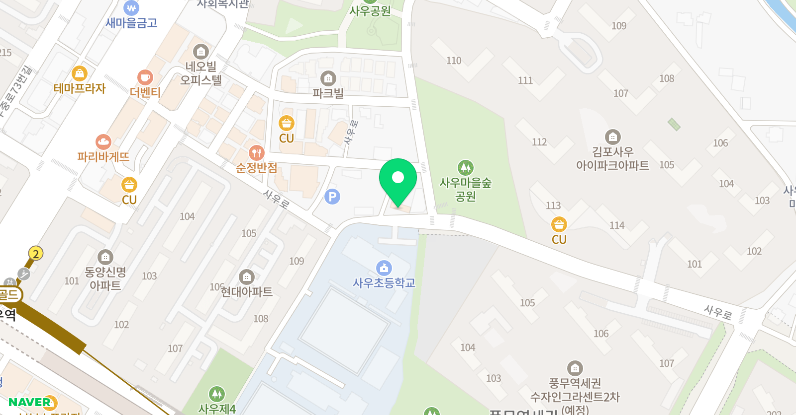 월드러닝어학원 위치