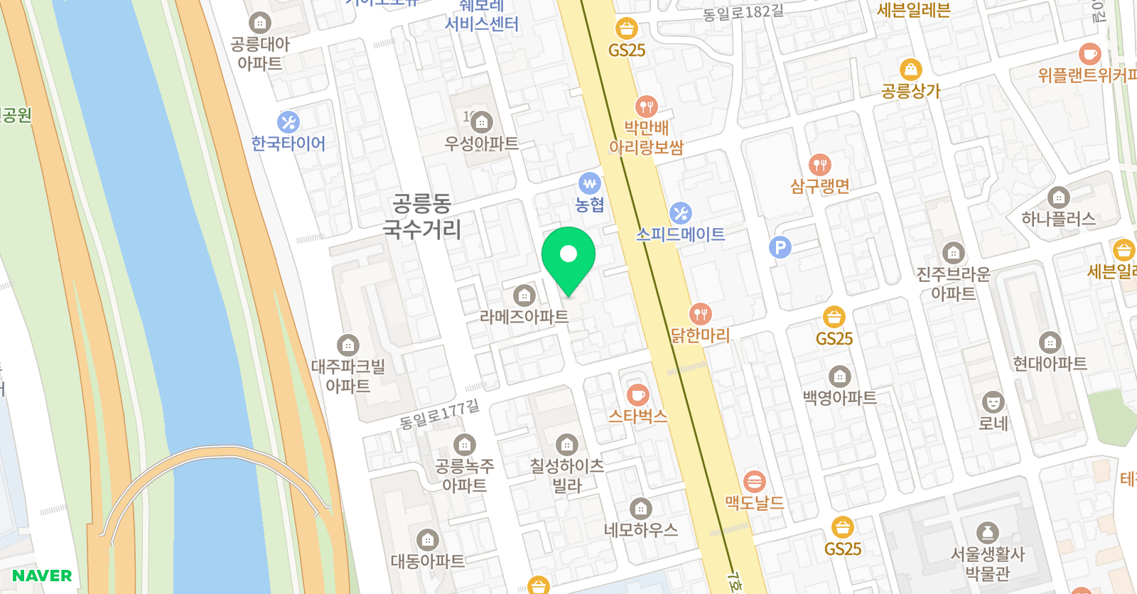 아트스프라웃 미술공부방 위치