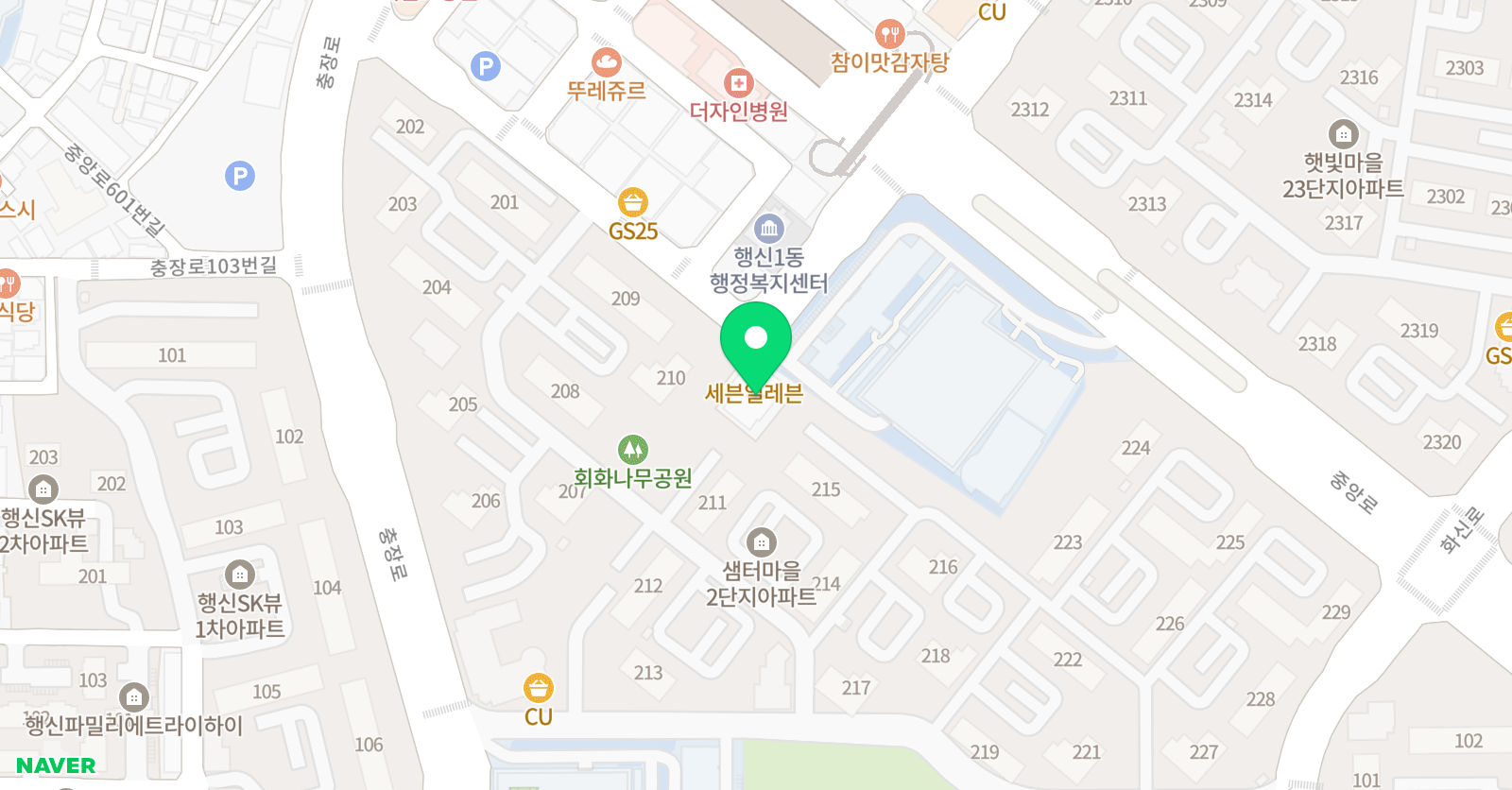 샘터클라라 음악학원 위치