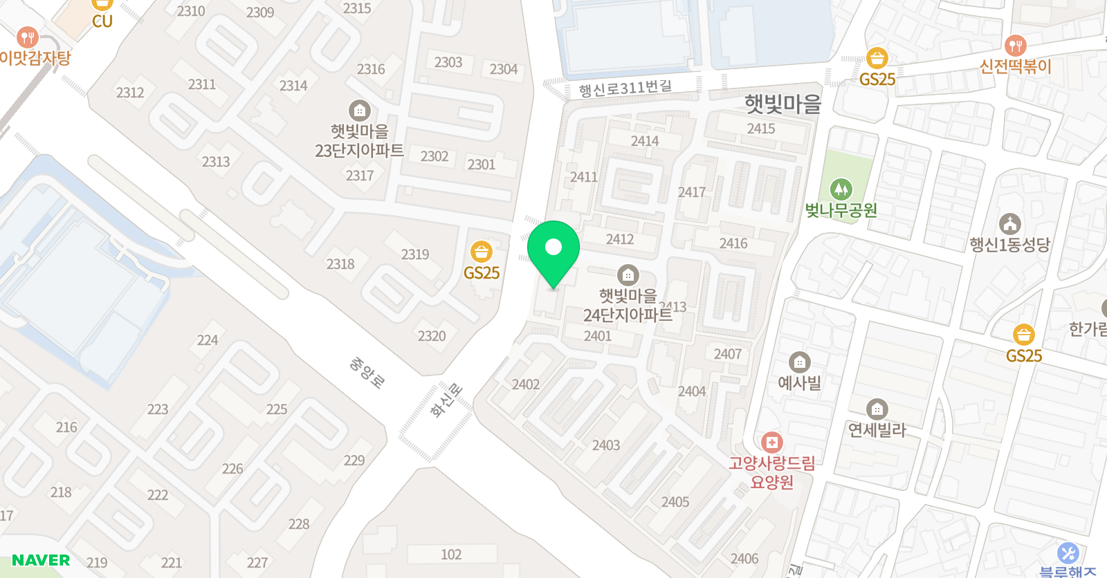 스마트해법 영어 스마트 영수학원 위치