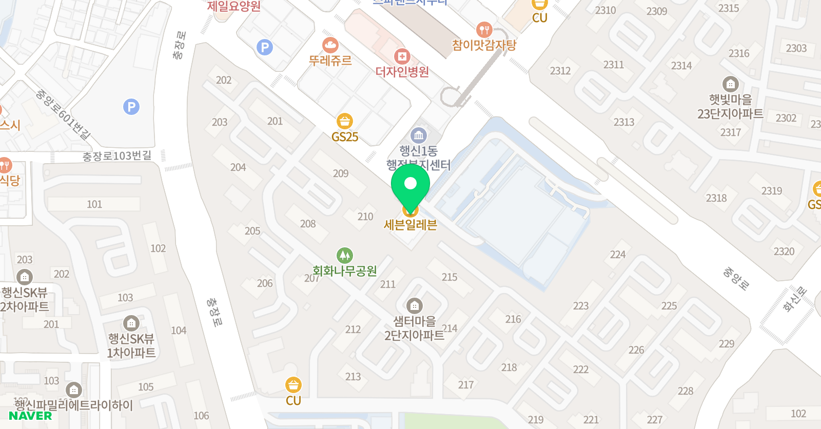 스윙스 스포츠클럽 위치