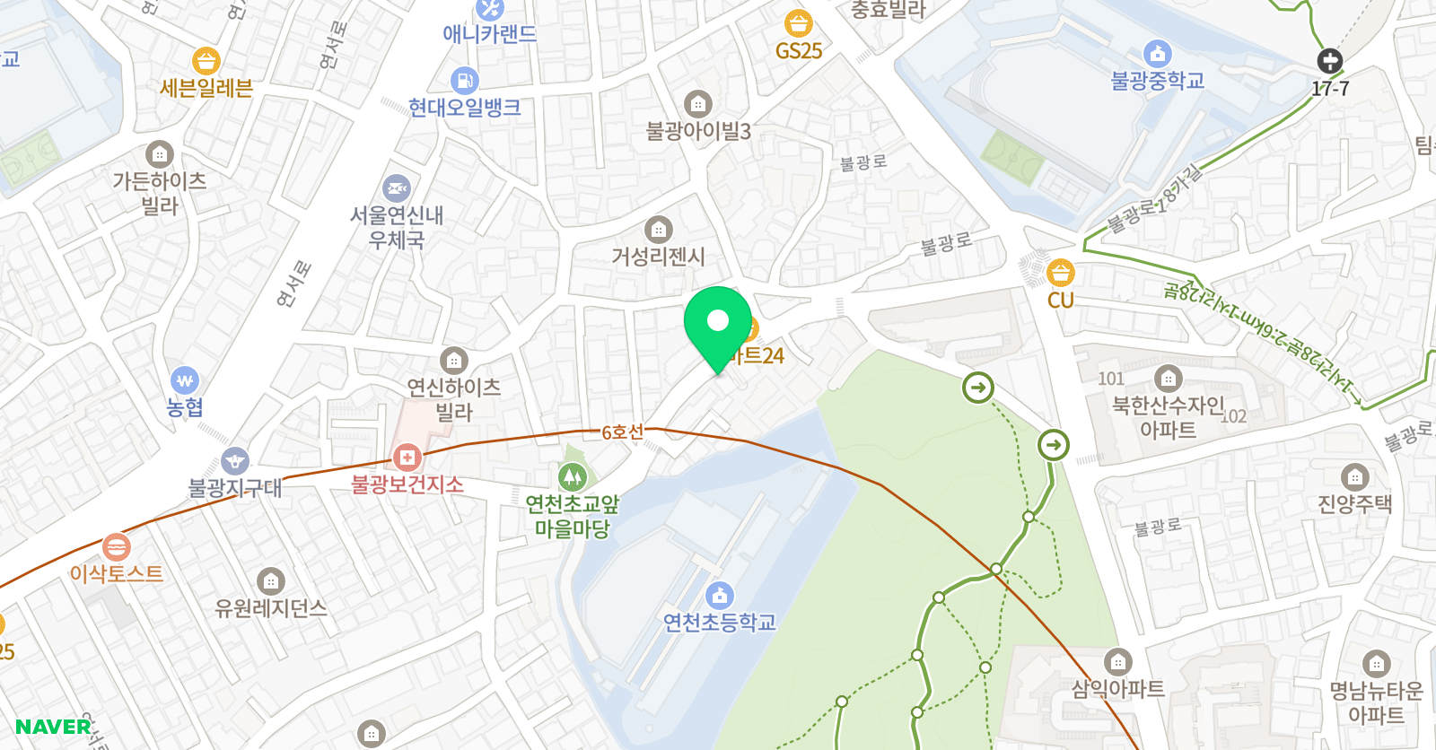 여태영 영어전문교습소 위치