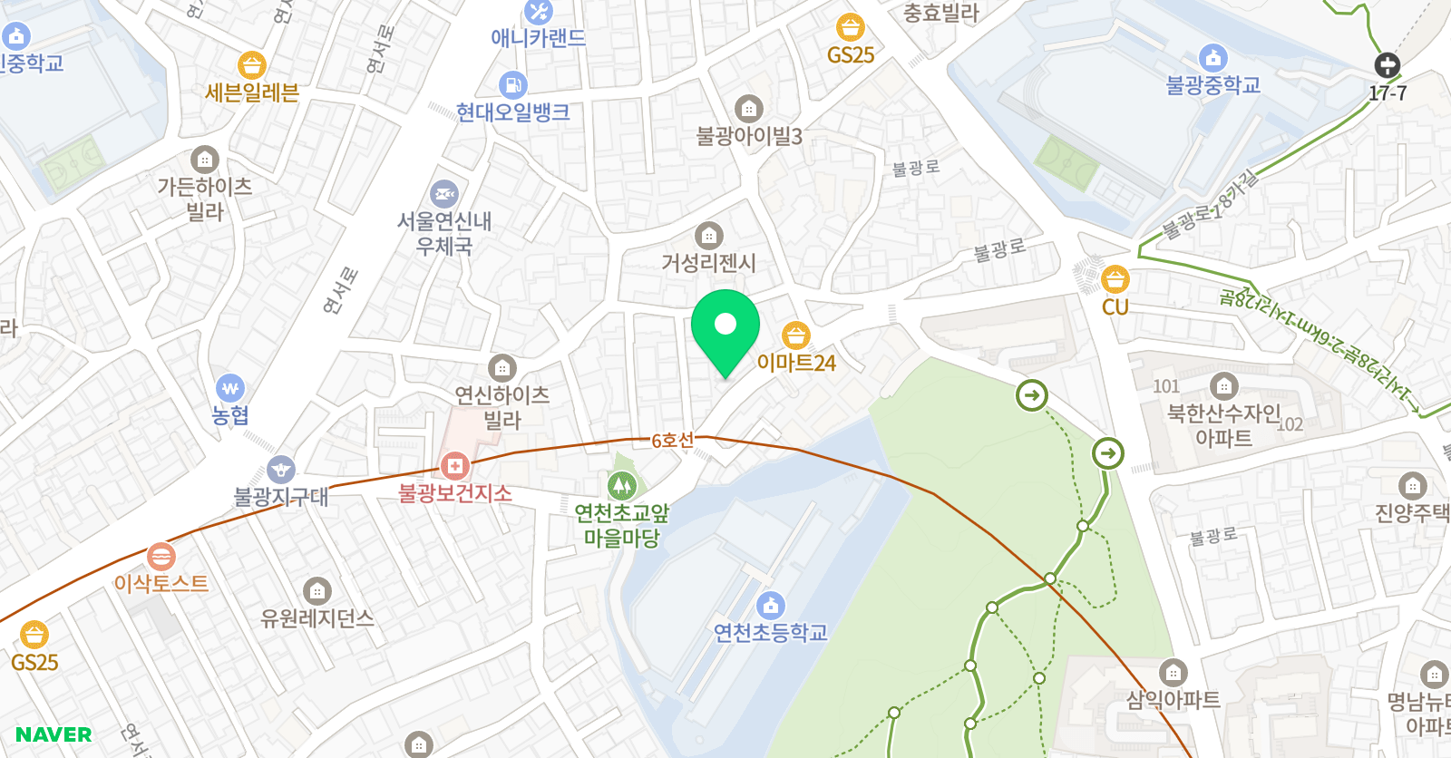 스마트해법 수학학원 수학하기좋은날점 위치