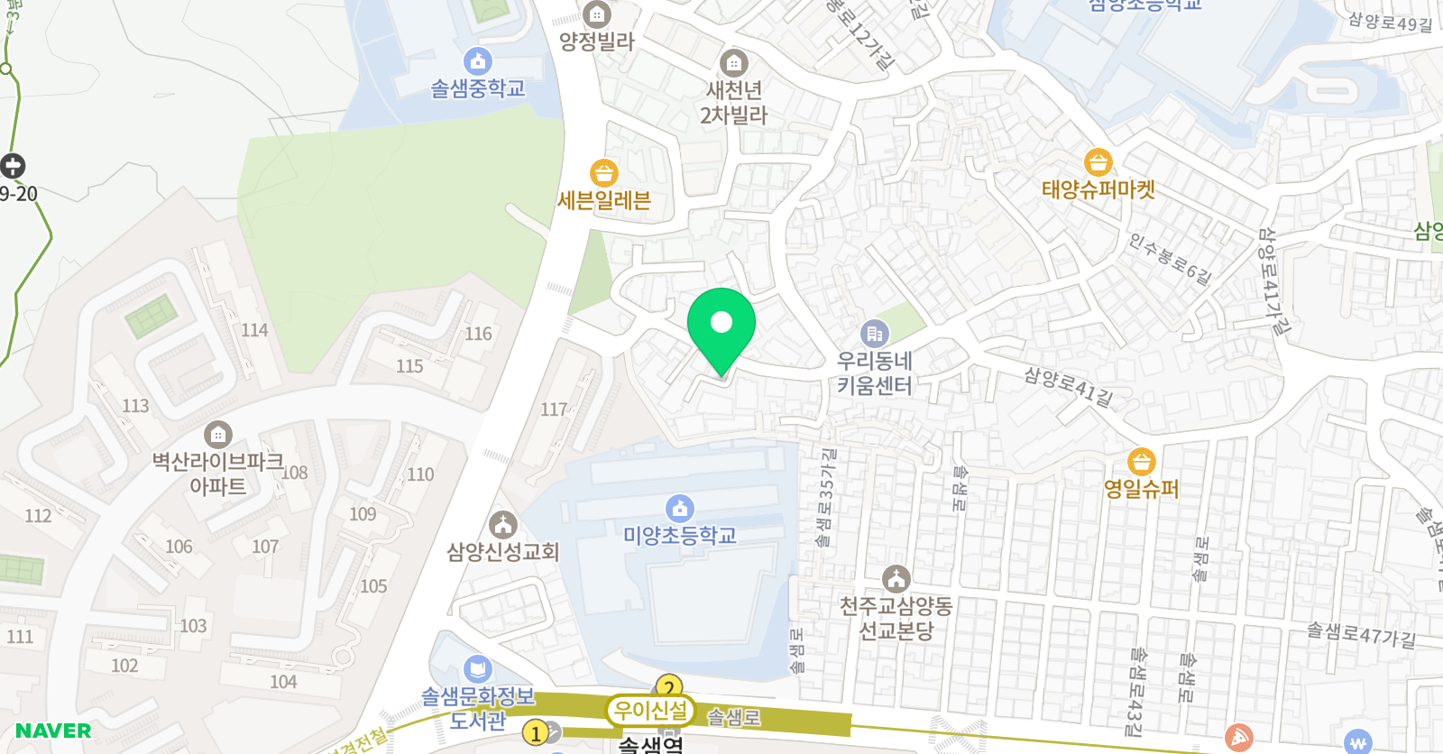 라엘 공부방 위치