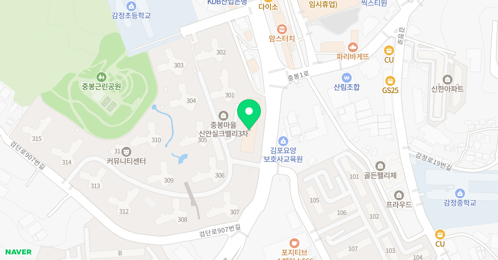 꿈비 국어논술공부방 위치