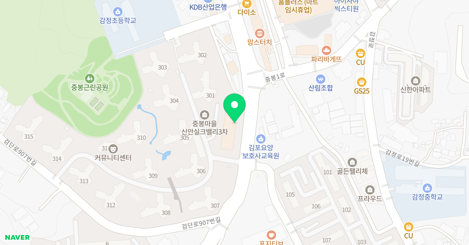 FL 어학원 위치