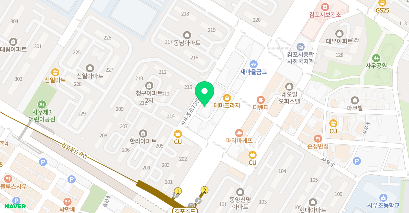 샘프레 뮤직 위치