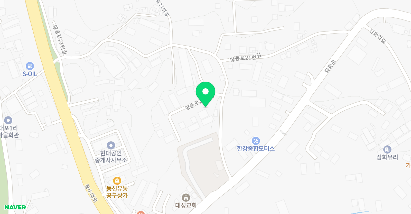 안정환FC 축구 김포점 위치