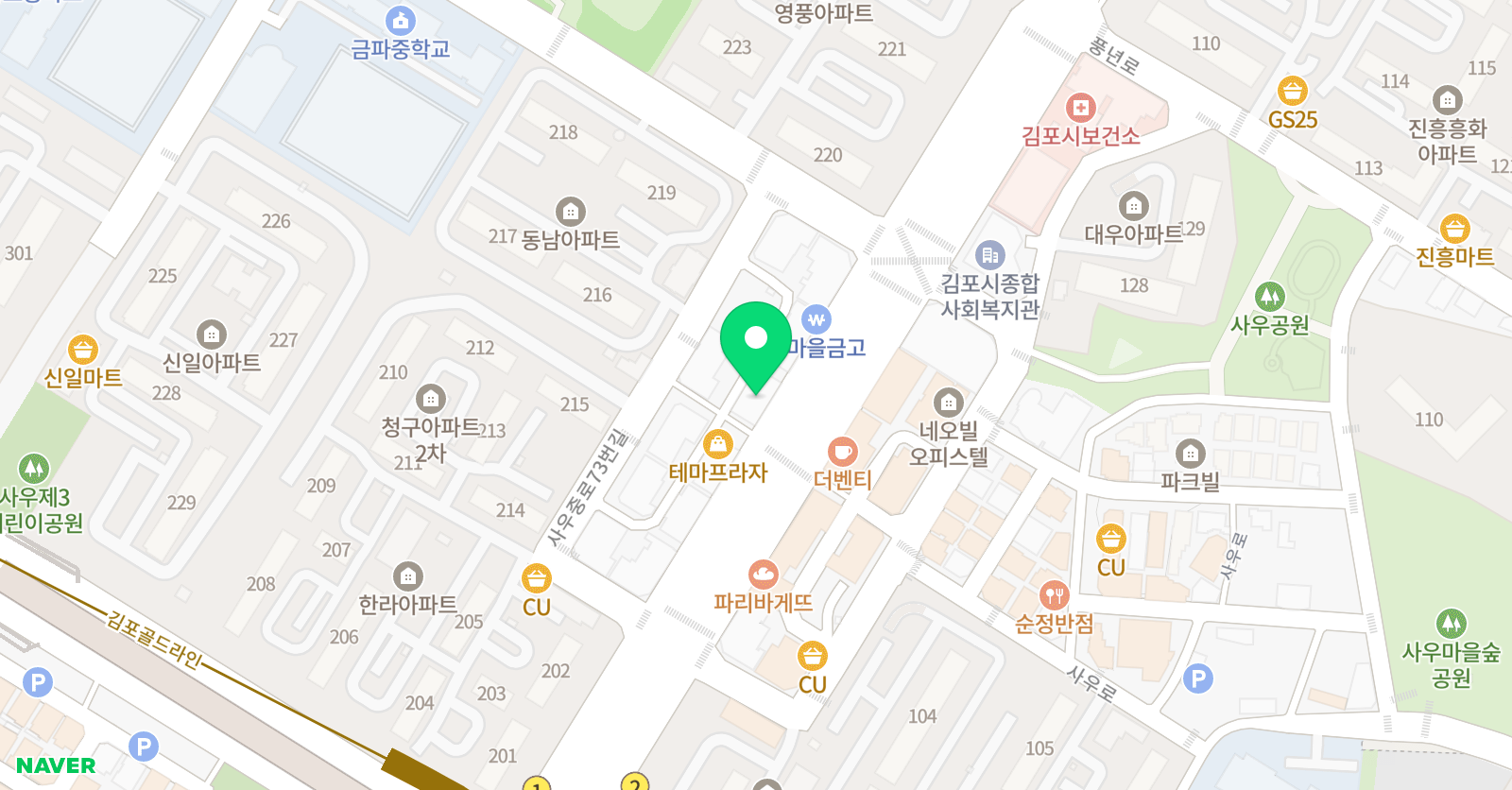 홍은진의킹스스피치 위치