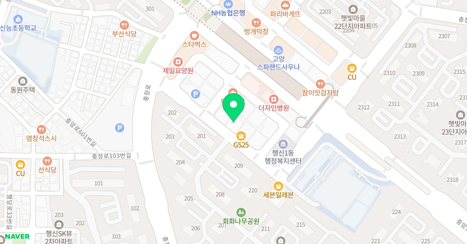 SSC 학원 위치