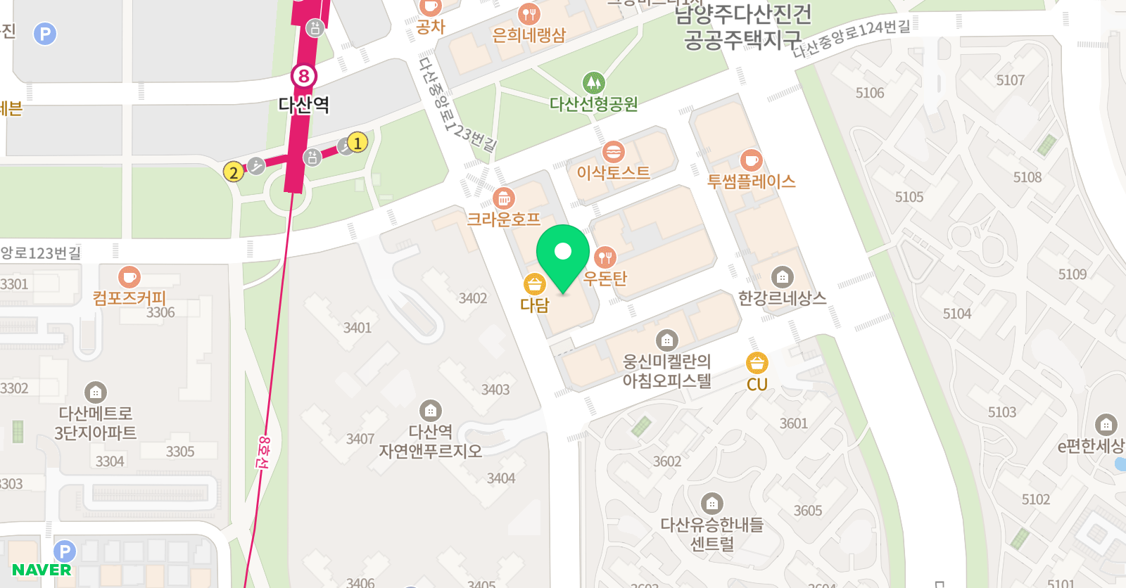 보아스 더스윔클럽 위치