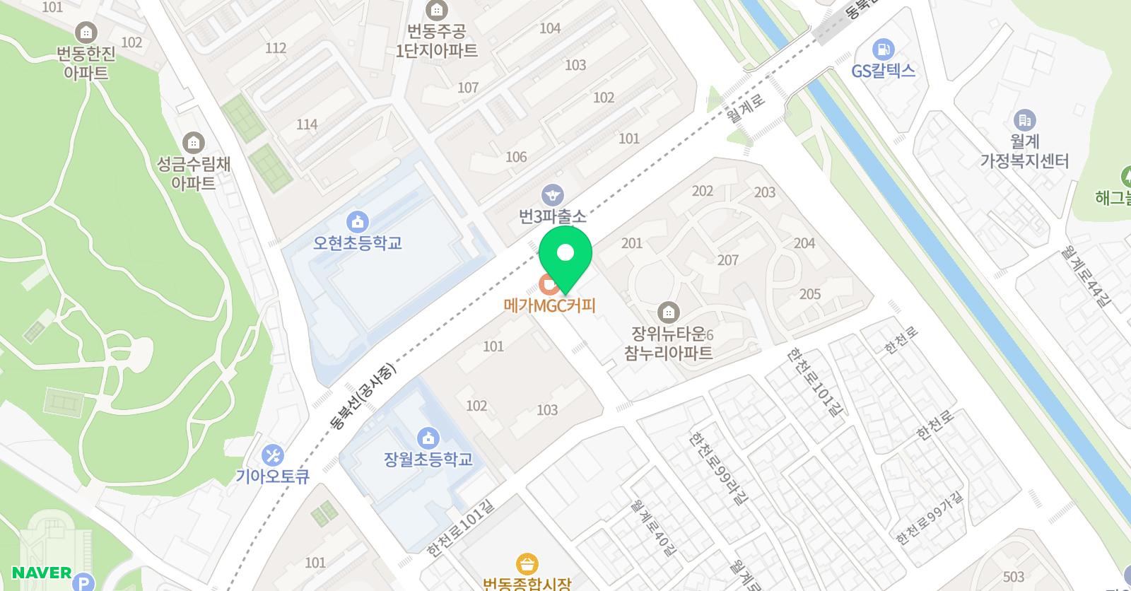 자람 미술학원 위치