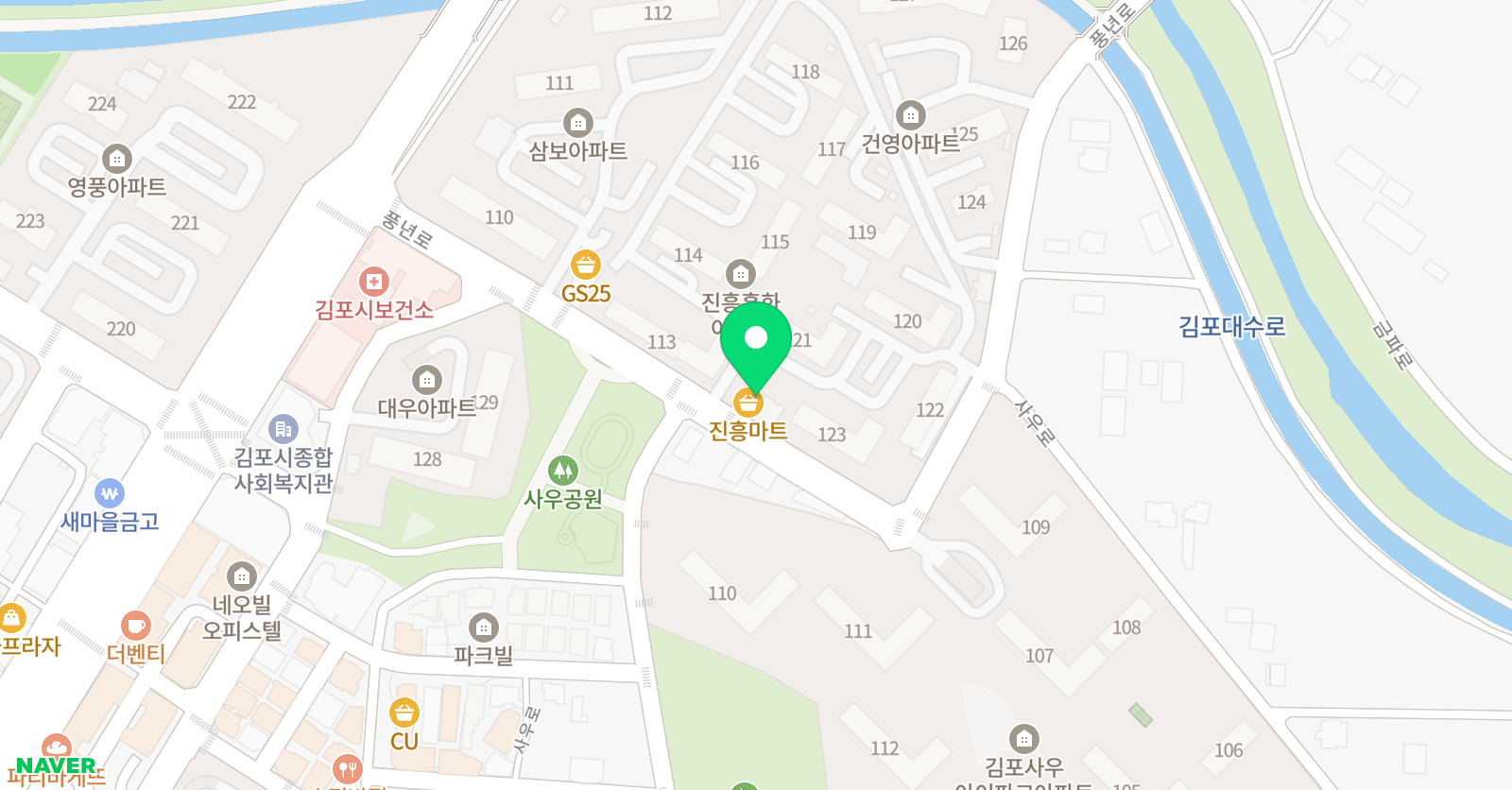 행복한아이 미술교습소 위치