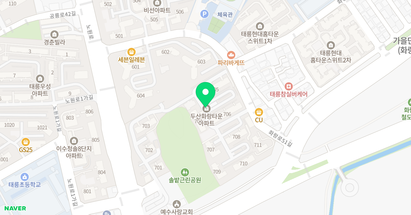 제임스리딩 공릉영어교습소 위치