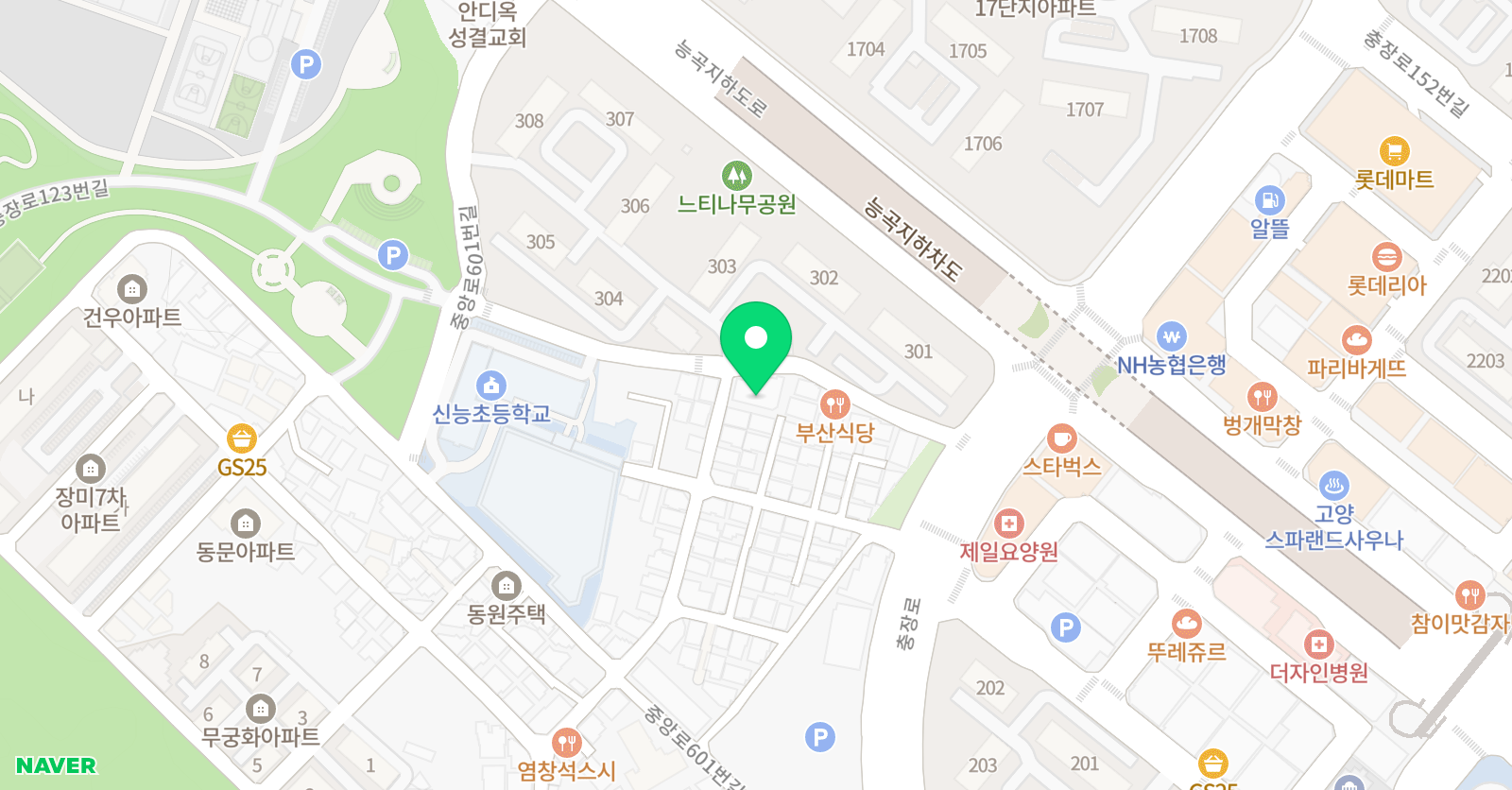 N풋볼아카데미 위치
