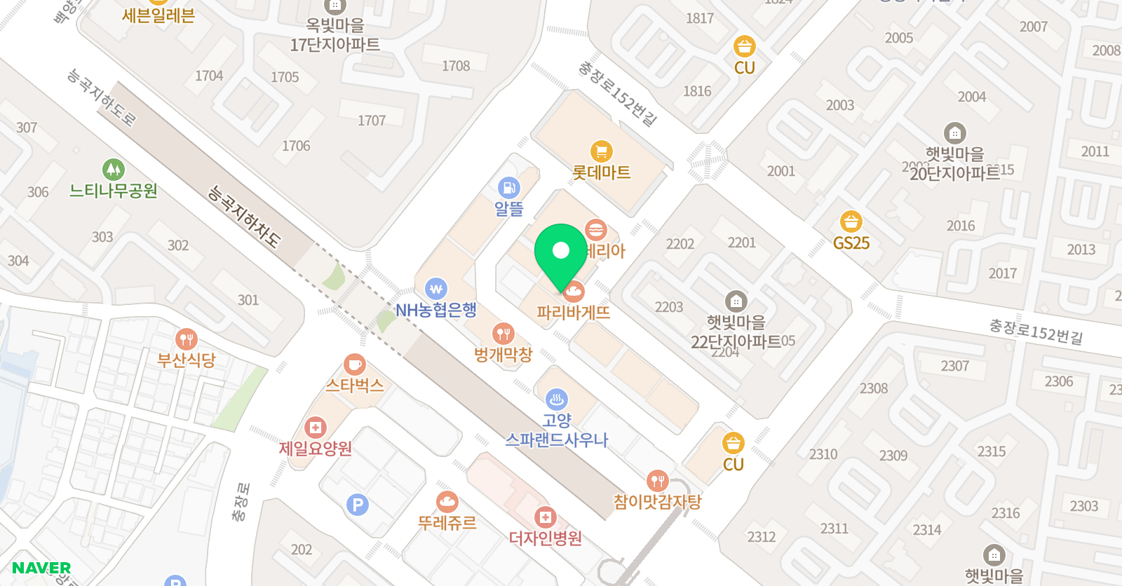윤강 학원 위치