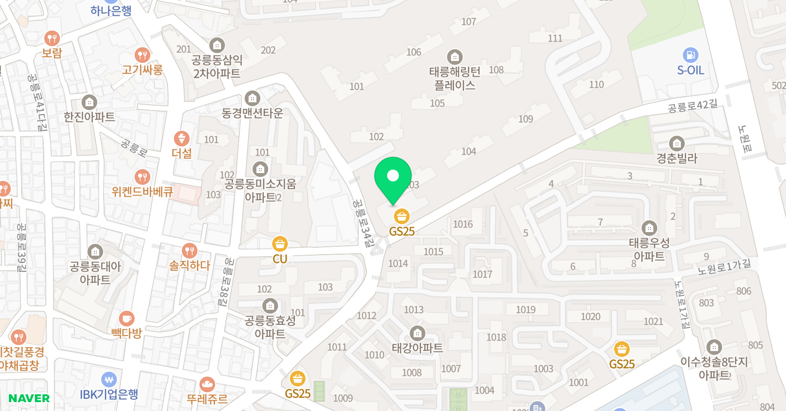 단국대백호 태권도장 위치