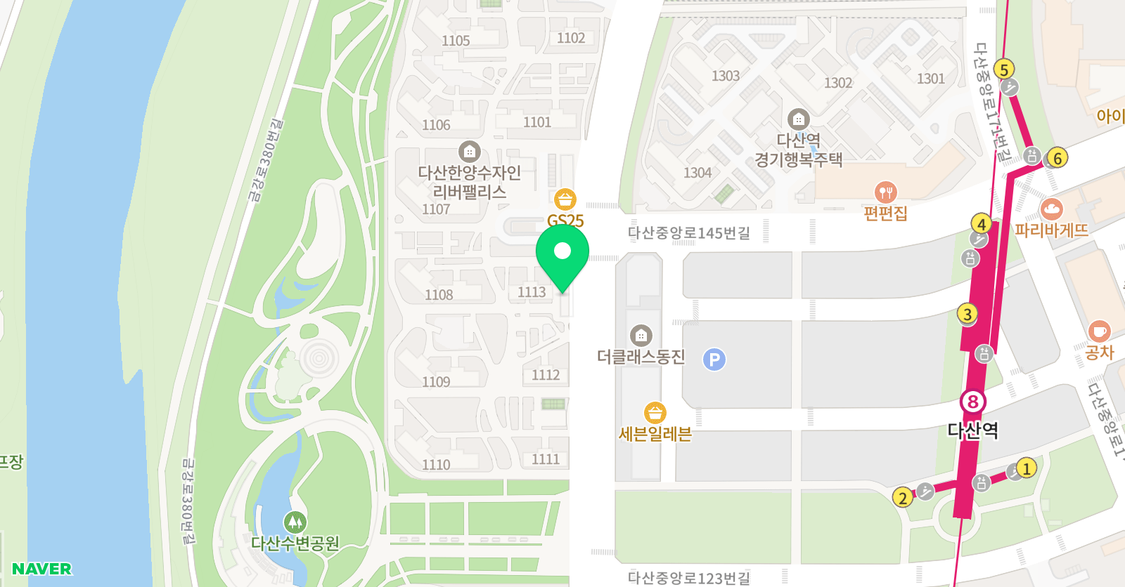김은주 수학교습소 위치
