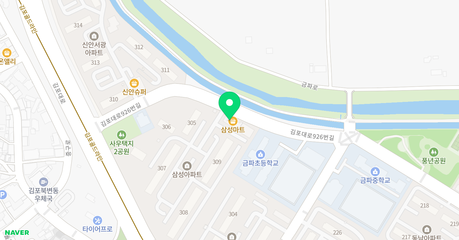 쎈 수학러닝센터 위치