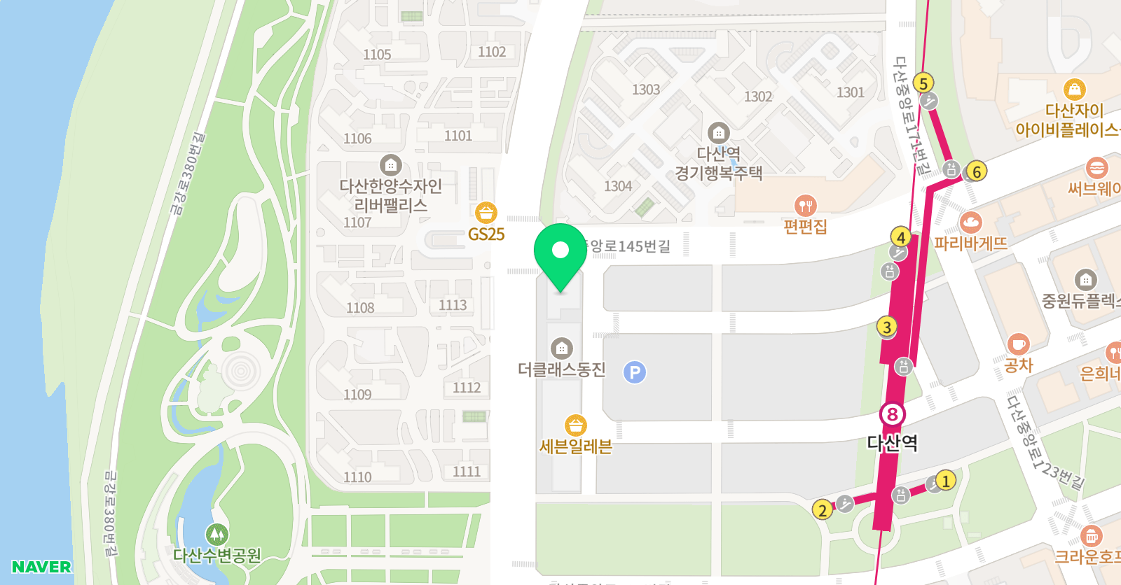 클라우디 음악학원 위치