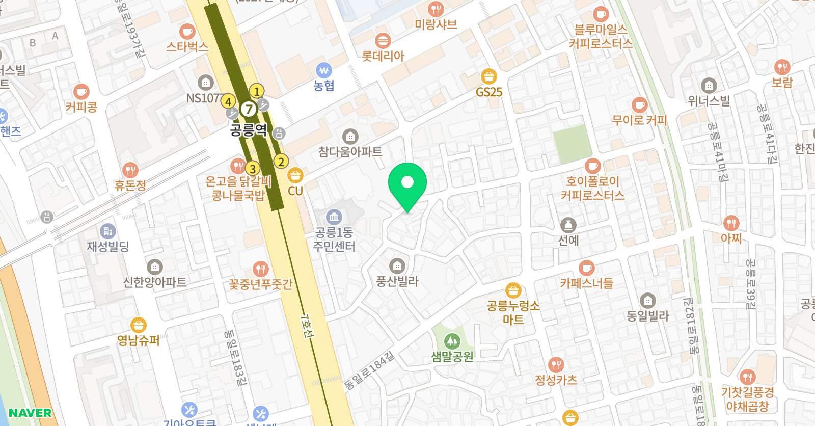 화실 라이트리틀워크 위치