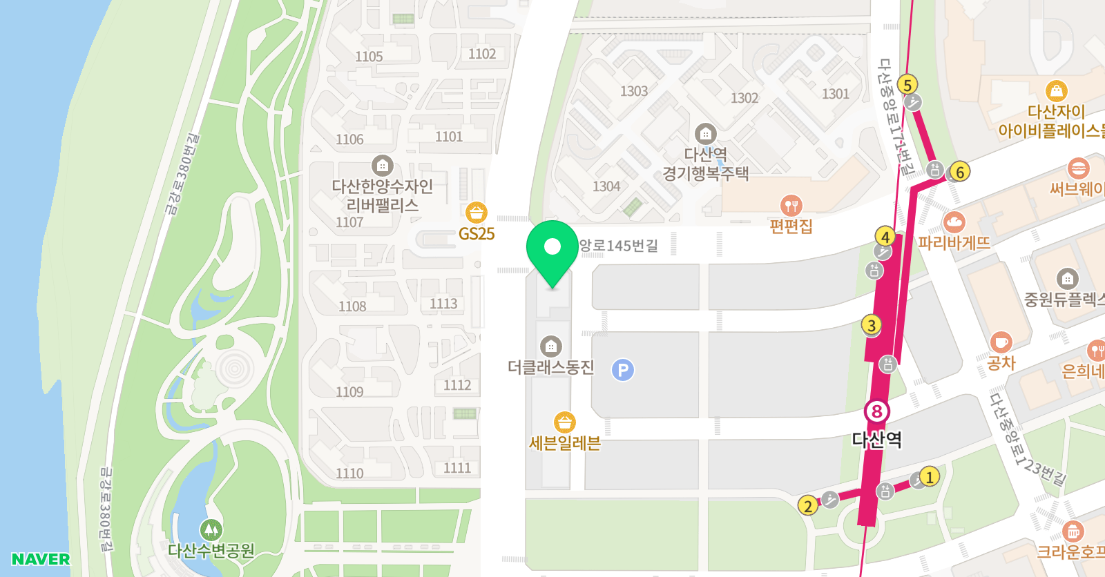 Lina 영어교습소 위치