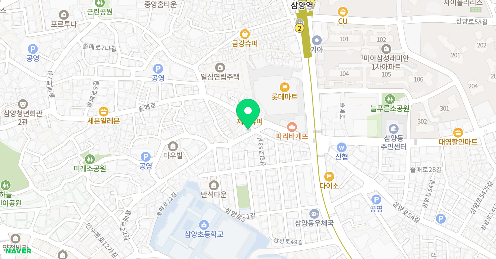 푸르넷 수학교습소 해피클래스 위치