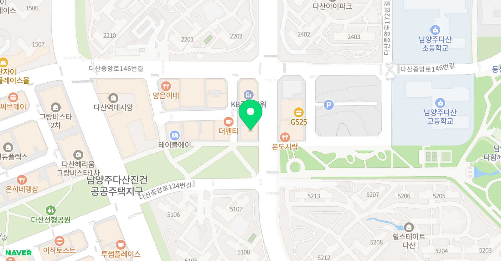 하이엔드 영재학원 위치