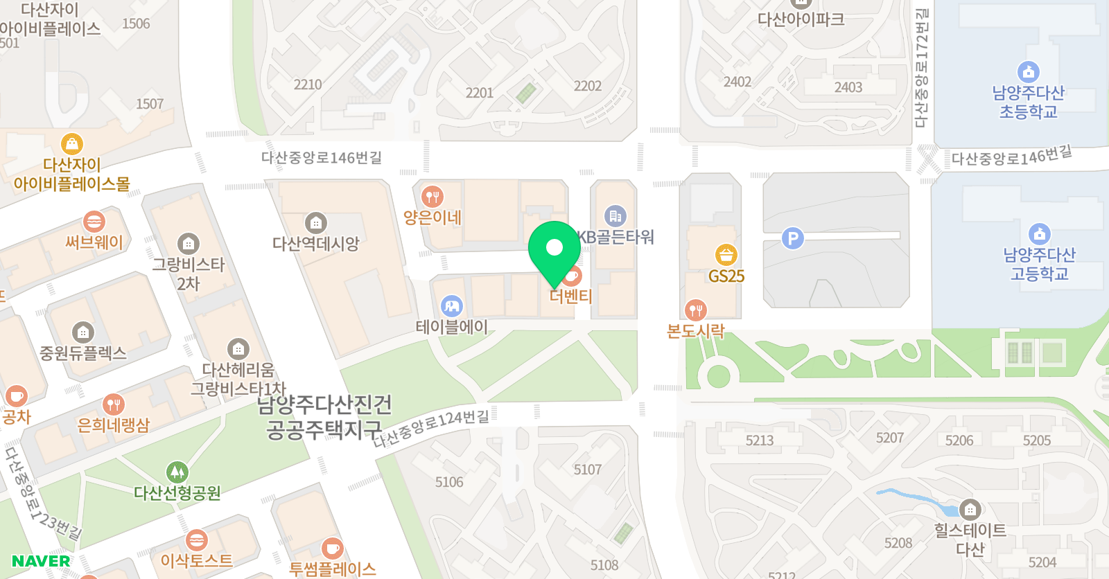 기픈 학원 위치