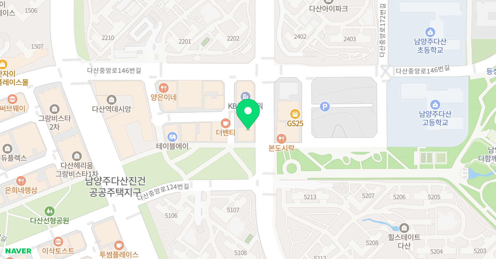 리딩오션독서논술 책통클럽학원 위치