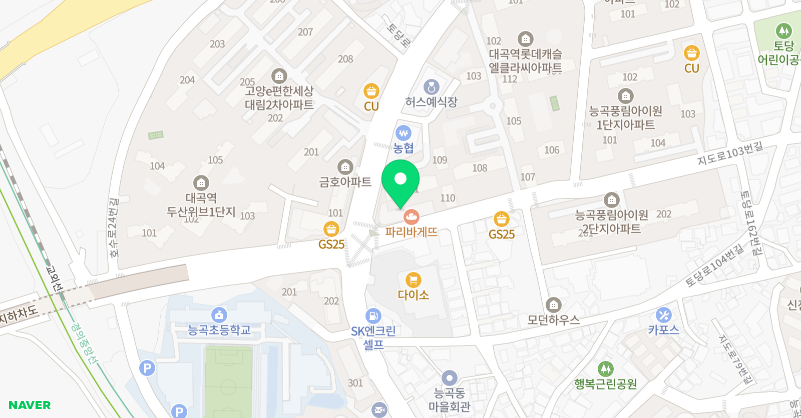 링키영어 토당 롯데캐슬점 위치