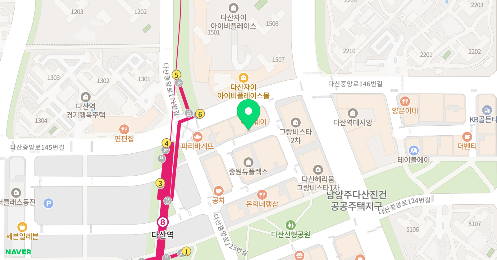 안쌤 국어 위치