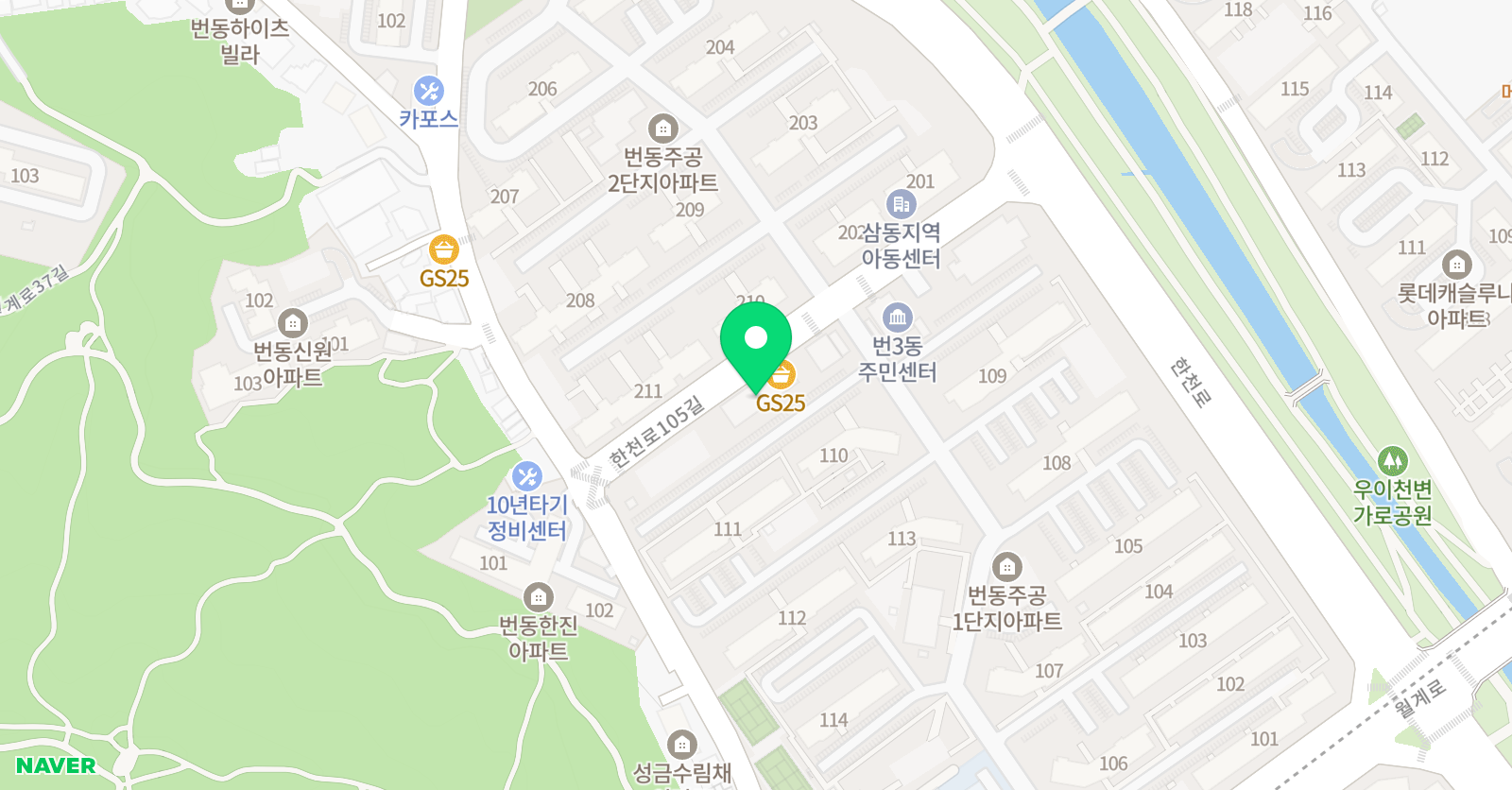 DT FC 축구클럽 위치