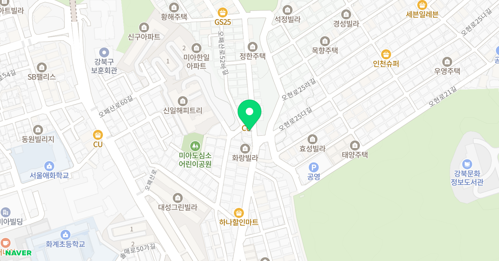 미소라 음악교습소 위치