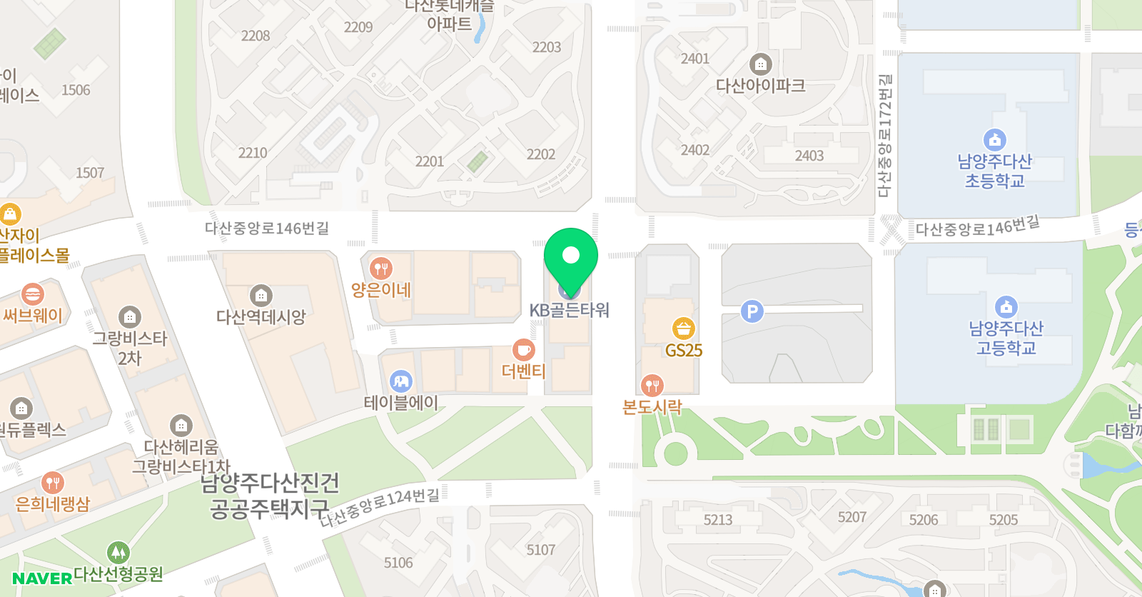 떼아뜨레5 뮤지컬연기학원 위치