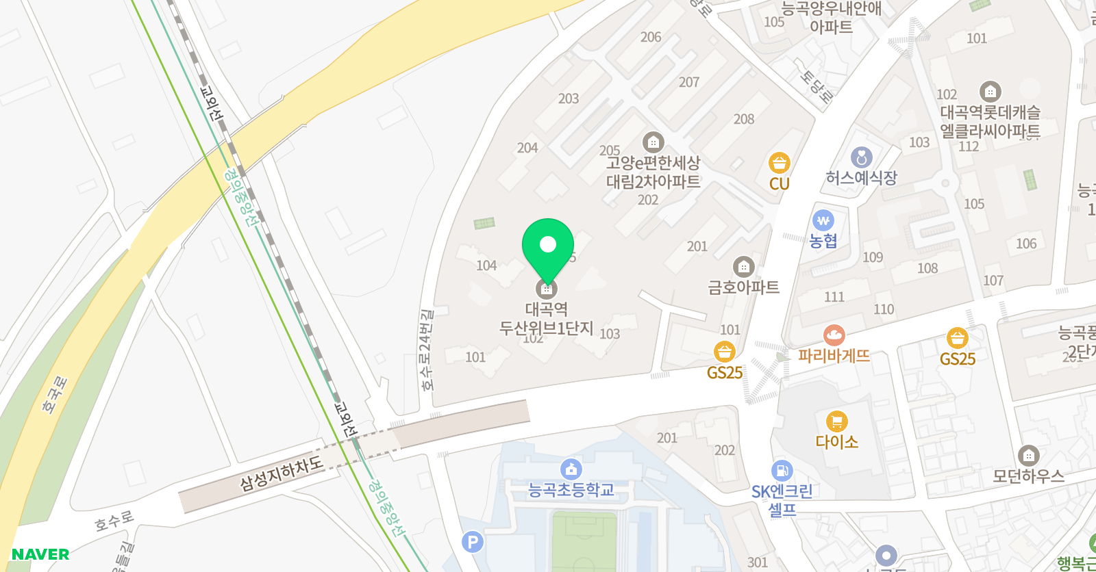 문쌤 논술 위치
