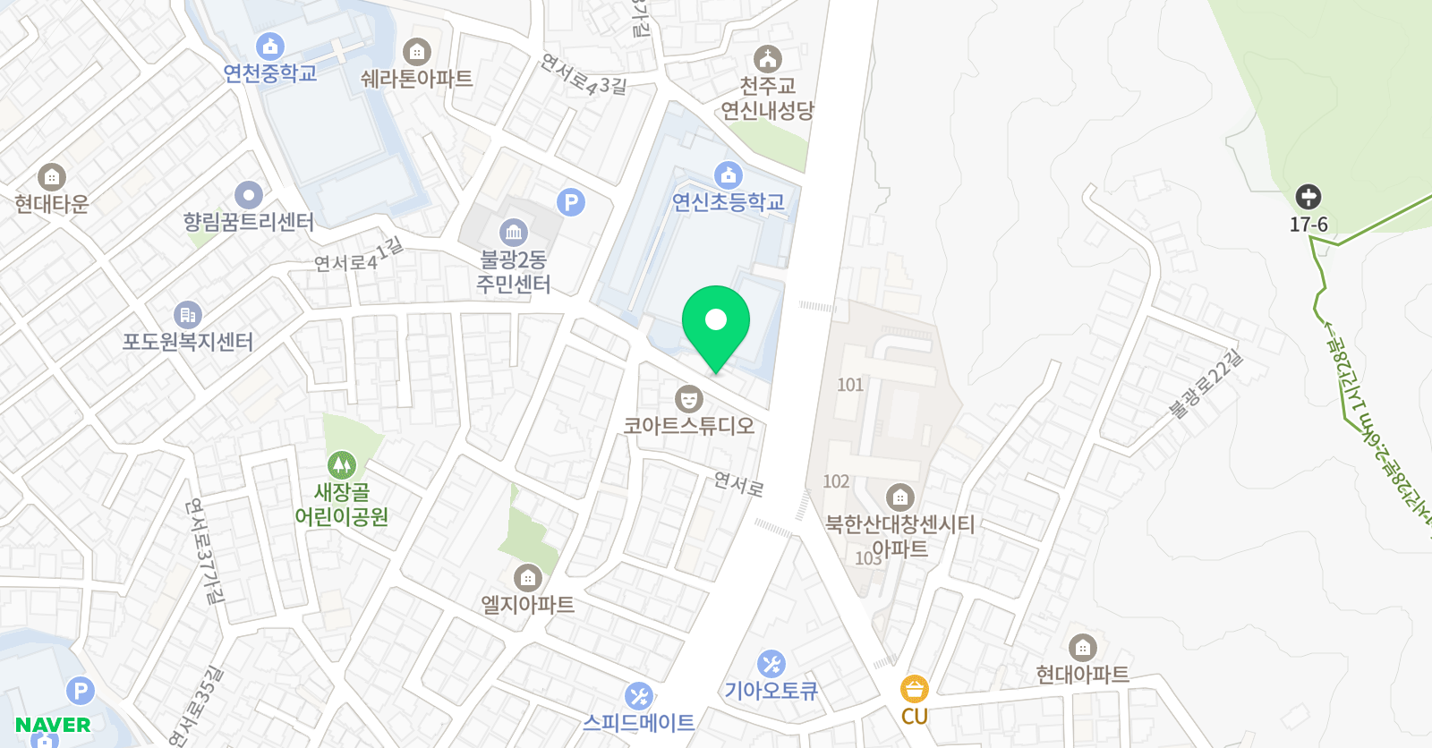 빨간모자 미술교습소 위치