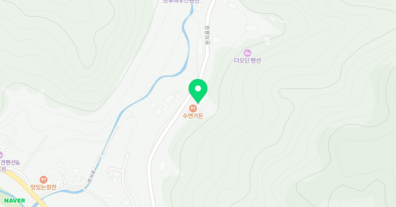 홍천스키 학교 위치